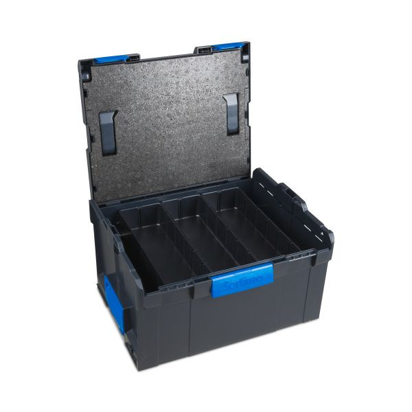 Sortimo L-BOXX 238 G Werkzeugkoffer inklusive Trennblech + Insetbox 2x6 H63, 1000011145