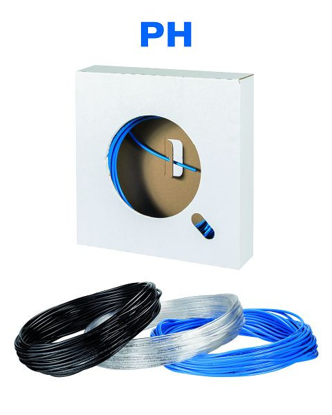 Prevost Polyurethanschlauch auf Etherbasis auf Trommel mit 100 m, Ø Innen/Außen= 4 x 6 mm, Farbe= Blau, PHBE M0406100