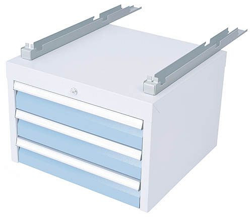 Bedrunka+Hirth Träger für Hängeschränke workergo, Tiefe 750 mm, 2 Stück, 4XXXXX75TR