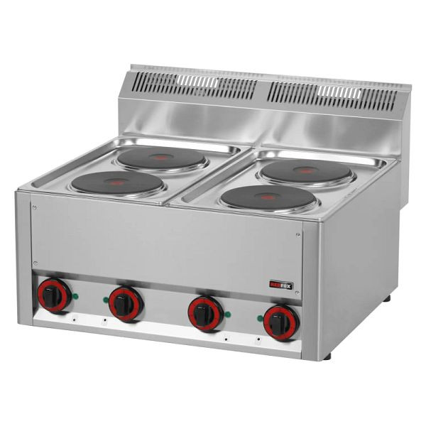 KBS Elektro-Kochfläche mit 4 Platten Ø18 cm 400 Volt Ausführung - Tischgerät, 10111403