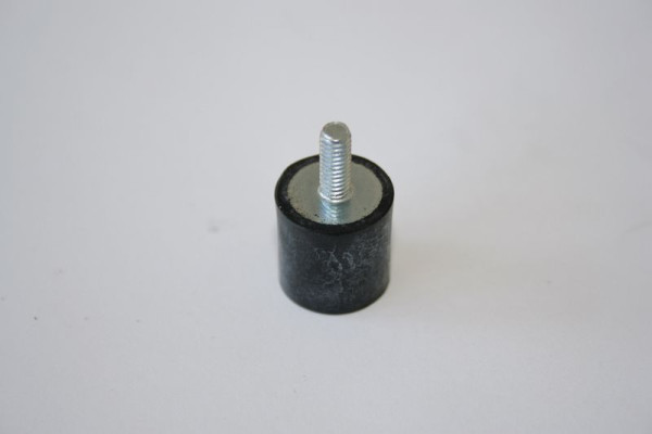 ELMAG Gummipuffer für Remote-Control, Ø 15 mm, Gewinde M4, Höhe ca. 10 mm (Höhe muss angepasst werden), 9201321