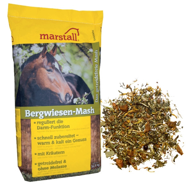 Marstall Bergwiesen-Mash Getreide- und melassefrei 12,5 kg, 51515006