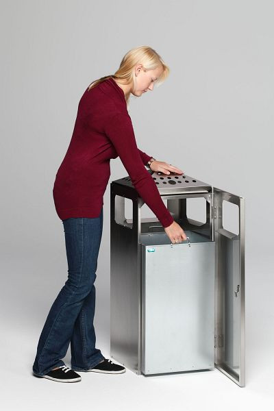 VAR Kombi-Ascher H 92, gelocht, Edelstahl, 3511, 4030695035113