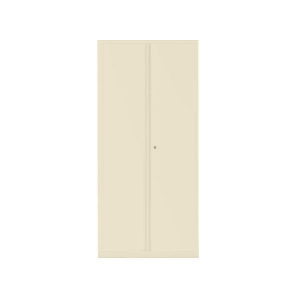 Bisley Essentials Flügeltürenschrank, Höhe 1970-1994 mm, 669 hellelfenbein, YECB09194S669