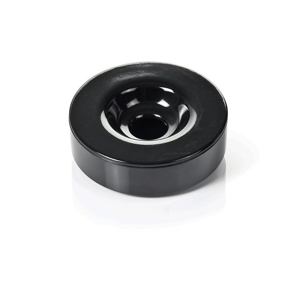 WAS Windaschenbecher, Durchmesser 10 cm, schwarz, Melamin, VE: 6 Stück, 1118127