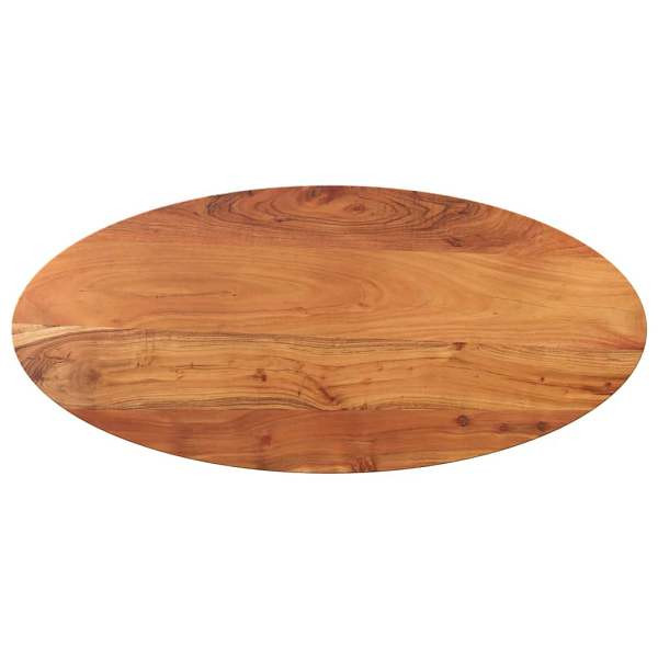 vidaXL Tischplatte 90x40x3,8 cm Oval Massivholz Akazie, 370809