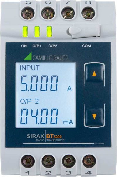 Camille Bauer Messumformer für Strom, SIRAX BT5200, 194993