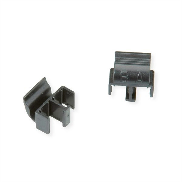 ROLINE LC Mini Clip, schwarz, VE: 10 Stück, 21.17.0150