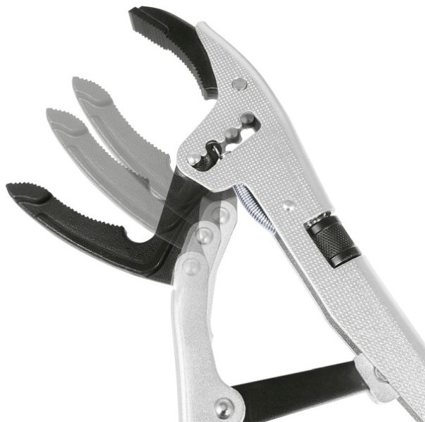 Kraftwerk Gripzange mit flachem Bogen 250 mm, 3292-252, 7612206121767