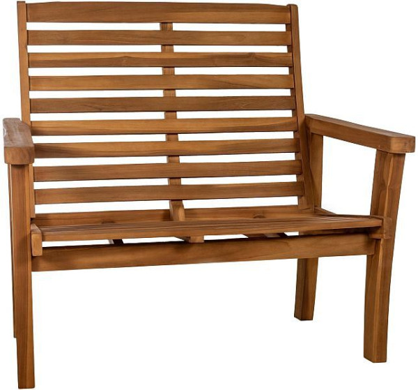 CLP Reclining Teakbank Nicosia 120 cm, teak, 326887