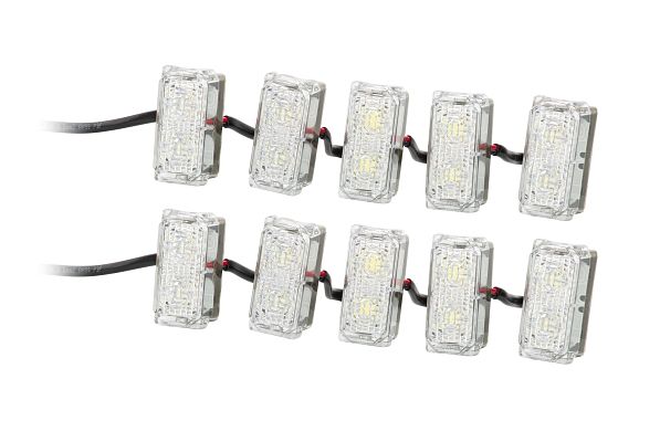 HELLA LEDayFlex Luci Diurne - 12V/24V, Rotonde, SAE, Cristallino, Per Auto, 2 Pezzi - Foto 8