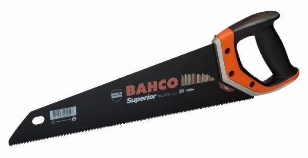 Bahco Superior Fuchsschwanz, ergo, 440 mm, XT 11/12 Zähne pro Zoll, für feines-mittelgrobes Holz, 2600-16-XT11-HP
