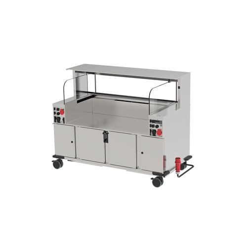 Rieber Frontcooking-Stationen acs 1600 O3 - 2x neutral - 3x varithek®, 91140409