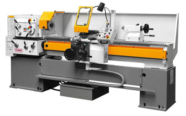 ELMAG Universal-Drehmaschine, PREMIUM CU 400 RD - Vario Spitzenweite 1500mm-, inklusive Röhm-Drehfutter, 88626
