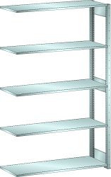 LISTA Anbauregal L1006 (BxTxH) 1300x500x2200mm 160kg, Verzinkt, 50.221.222