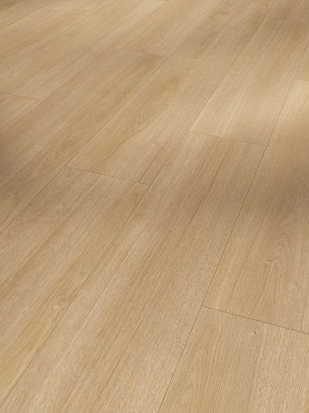 Parador Laminat Basic 600 Eiche Prestige natur Landhausdiele Seidenmatte Struktur 4-seitige V-Fuge, VE: 7 Stück, 1744351