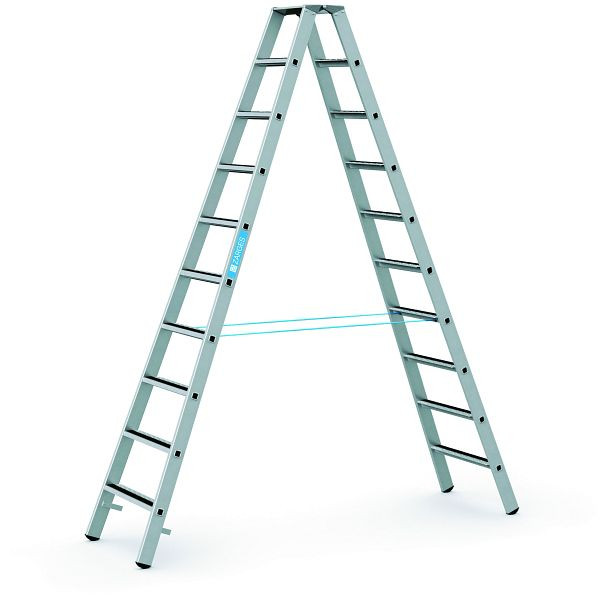 ZARGES R13step B - LM-Stufen-Stehleiter 2 x 10 Stufen, 41561