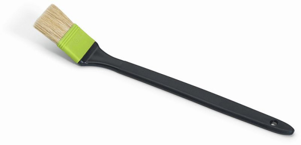 Nölle Industrie-Heizkörperpinsel metallfrei 2,5", helle Borstenmischung, 2,5" = 60 mm, Borstenlänge 50 mm, Zwinge Kunststoff, VE: 12 Stück, 58425