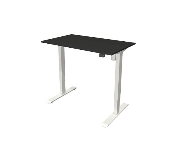 Kerkmann Beistelltisch B 1000 x T 600 mm, elektrisch höhenverstellbar von 740-1230 mm, anthrazit, 10388913