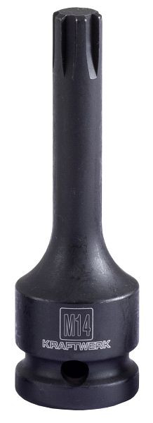 Kraftwerk 1/2" RIBE-Schlag-Stecknuss RM14, 389014, 7612206095853