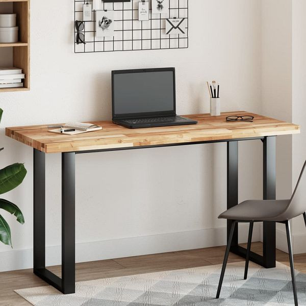 vidaXL Tischplatte Rechteckig 140x60x4 cm Massivholz Akazie, 4008861