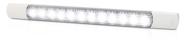 HELLA Innenraumleuchte, LED, 24V, 3W, Anbau/geschraubt, ECE, Lichtscheibenfarbe: glasklar, Innenraum, 2JA 980 879-301