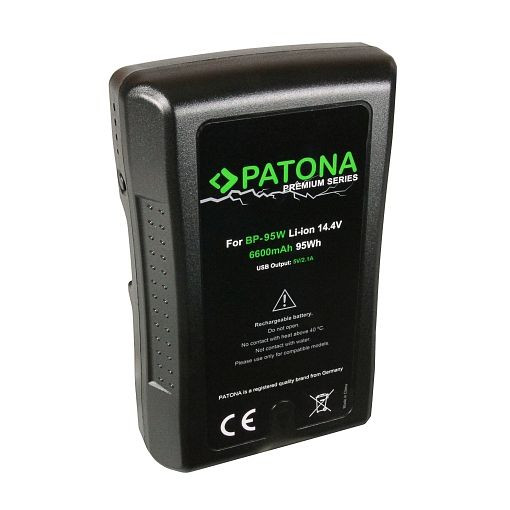Patona V-Mount Akku 95Wh / 14,4V / 6600mAh, 1023038