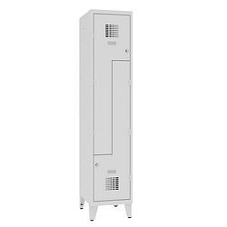 Eurobox Z-Spind, 1 Abteil 2 Fächer mit Füßen, 400 mm, 0401-040102