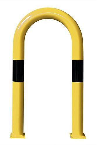 DENIOS Rammschutzbügel Extreme H 6.5, 650 x 1200 mm, Außenaufstellung, feuerverzinkt, 207468