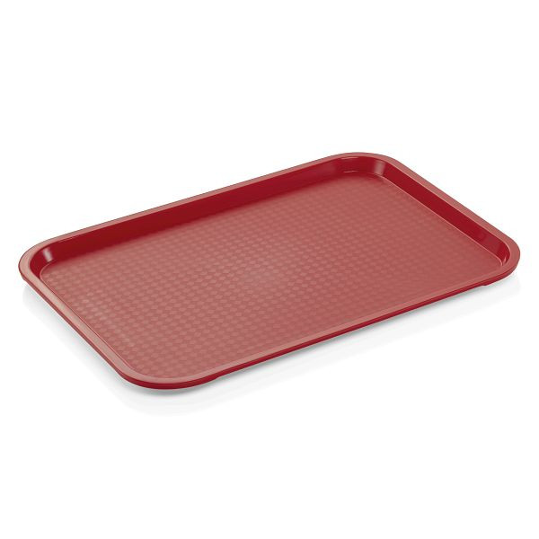 WAS Tray 92 Tablett, 35 x 27 cm, rot, Polypropylen, 9222350