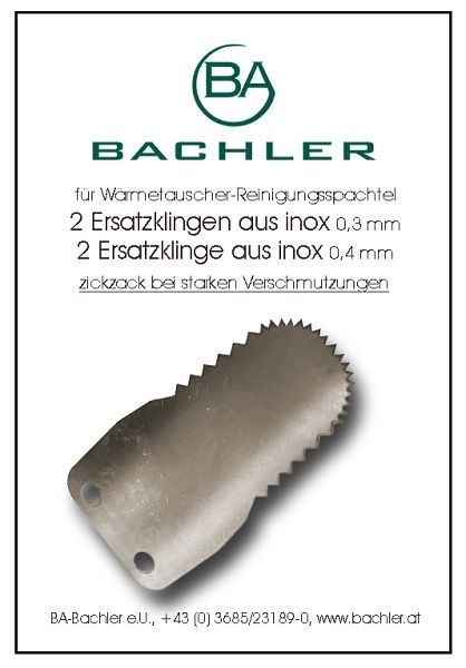 Bachler Ersatzklingen-Box zickzack, 862
