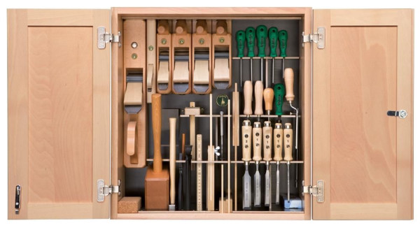 Ulmia Werkzeugschrank Modell 40, mit Werkzeugsatz 304/37-teilig, 40-304