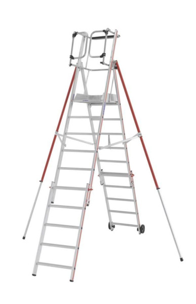 HYMER ProTect+, 6-10 Sprossen, Standhöhe 1,39 - 2,25 m, 848410