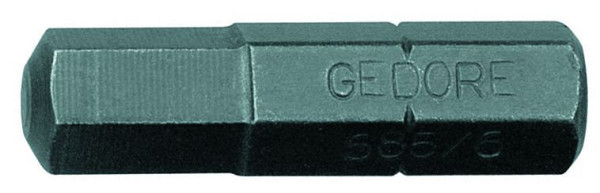GEDORE Schraubendreherbit 1/4" Vorteilspack für Innensechskantschrauben, 2,5 mm, VE: 10 Stück, 6538880