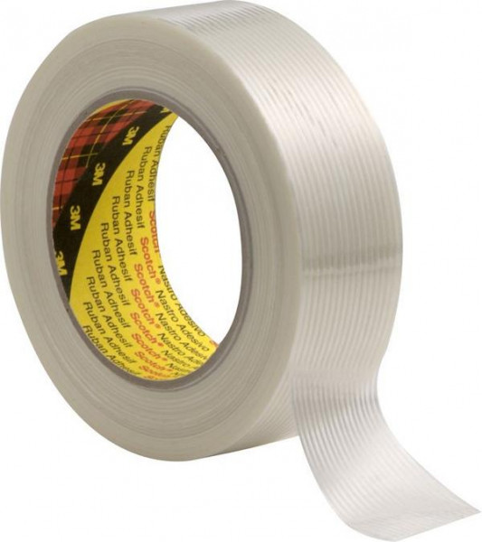 3M Scotch Filamentklebeband 8956, transparent, 50 m x 15 mm, VE: 180 Rollen, 7000095257
