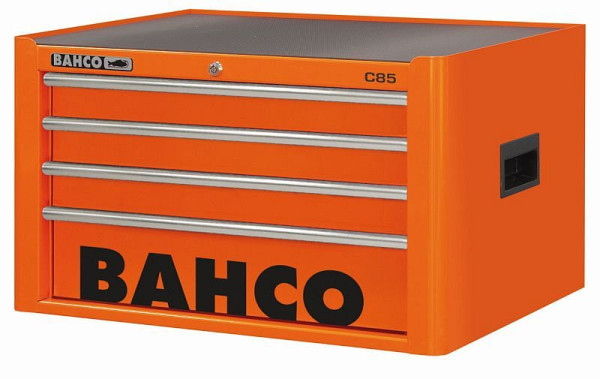 Bahco Classic Werkstattwagen-Aufsatz 26" mit 4 Schubladen, schwarz, 1485K4BLACK