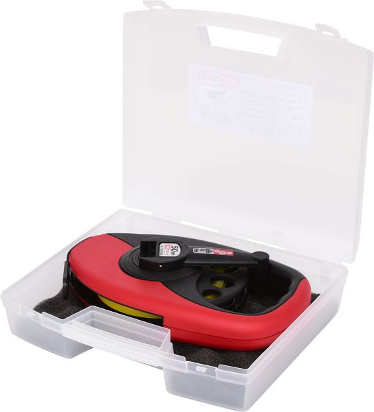 KS Tools Rahmenbandmaß mit gelbem Stahlband, Kunststoffgehäuse, 50m, 300.0056