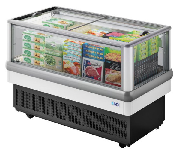 ISA Kühl- / Tiefkühlinsel KOS RV TB/TN 170, für Kühlprodukte und Tiefkühlkost, steckerfertig, Umluftkühlung, 45390094084170