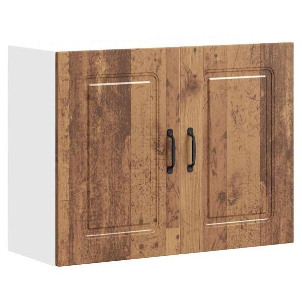 vidaXL Küchen-Hängeschrank Kalmar Altholz-Optik Holzwerkstoff, 853595
