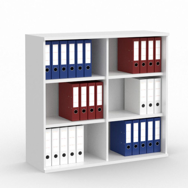 Deskin Regal Multi M pro, Dekor weiß, B 1200 x H 1140 x T 420 mm, 294425