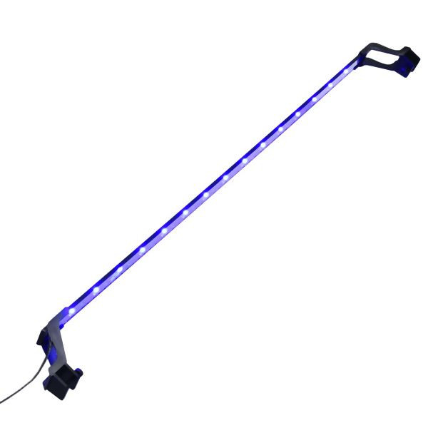 vidaXL LED-Aquariumleuchte mit Klemmen 115-130 cm Blau und Weiß, 50956
