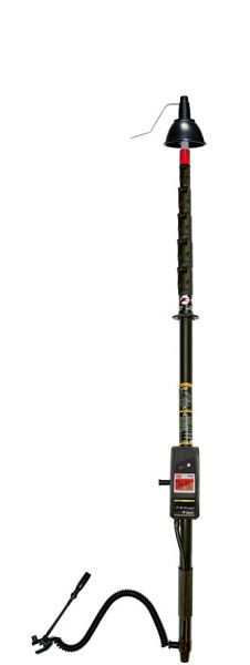 Tietzsch Teleskop-Spannungsprüfer TT 36L für Bahnen bis 36000 V AC / DC, mit Schienenfußklemme, 89386-SK