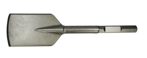 HiKOKI Abgerundeter Spatenmeißel 28 mm Sechskant 135 x 400 mm, 751526