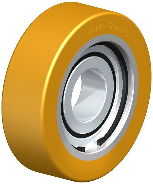 Blickle FSTH 80x25/25-15K Rad aus Blickle Extrathane®, Hellbraun, 463992