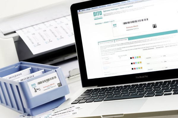 BITO Etikett SK5033, perforiert A4, 25 Stück, 20777, 4250692922111