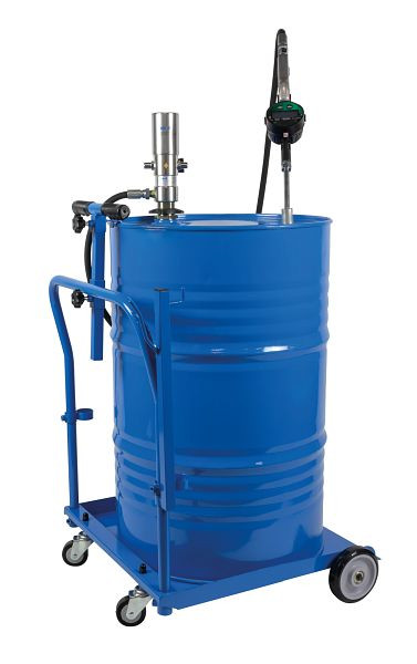 Rapid Mobiles Ölabgabeset in pneumatischer Ausführung, für die Aufnahme von einem 200 Liter-Fass, eichfähig / MID-konform, 22 102