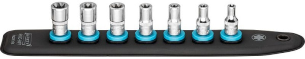 Hazet SmartRail mit 7 Steckplätzen, Vierkant6,3 mm (1/4 Zoll), Außen TORX® Profil, E5, E6, E7, E8, E10, E11, E12, Anzahl Werkzeuge: 7, 850E-SR/7