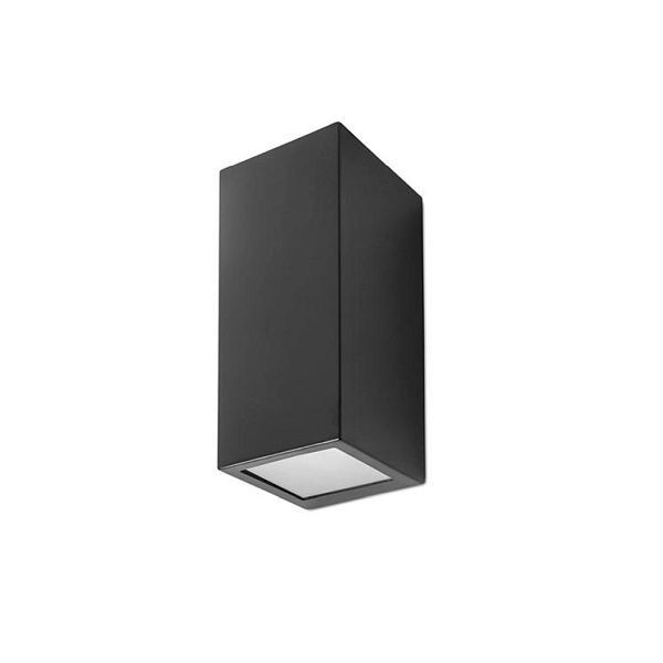 Forlight Wandleuchte Cube Schwarz, Transparent, PX-0056-NEG