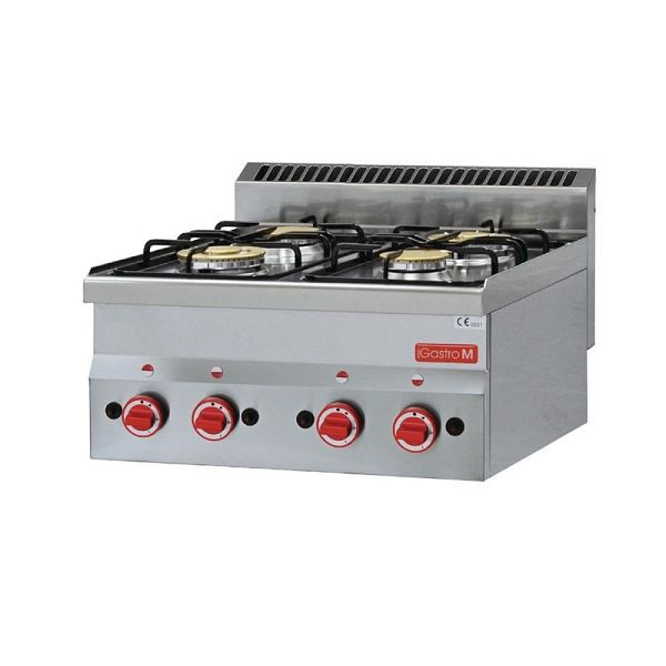 Gastro M Gasherd 60/60PCG, 12,2 kW, Erdgas, 600-Serie, GL901