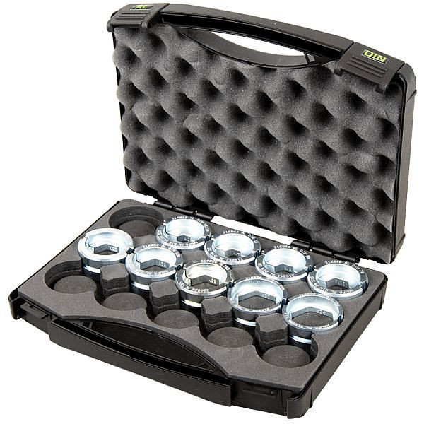 Haupa Set Presseinsätze 300-06 DIN AL, 10-teilig, 216840/AL-SET